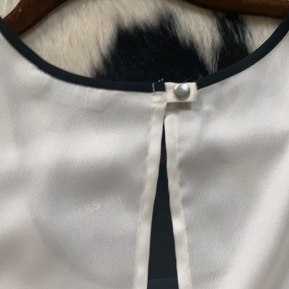 XS Express blouse, white and black - Picture 5 of 7